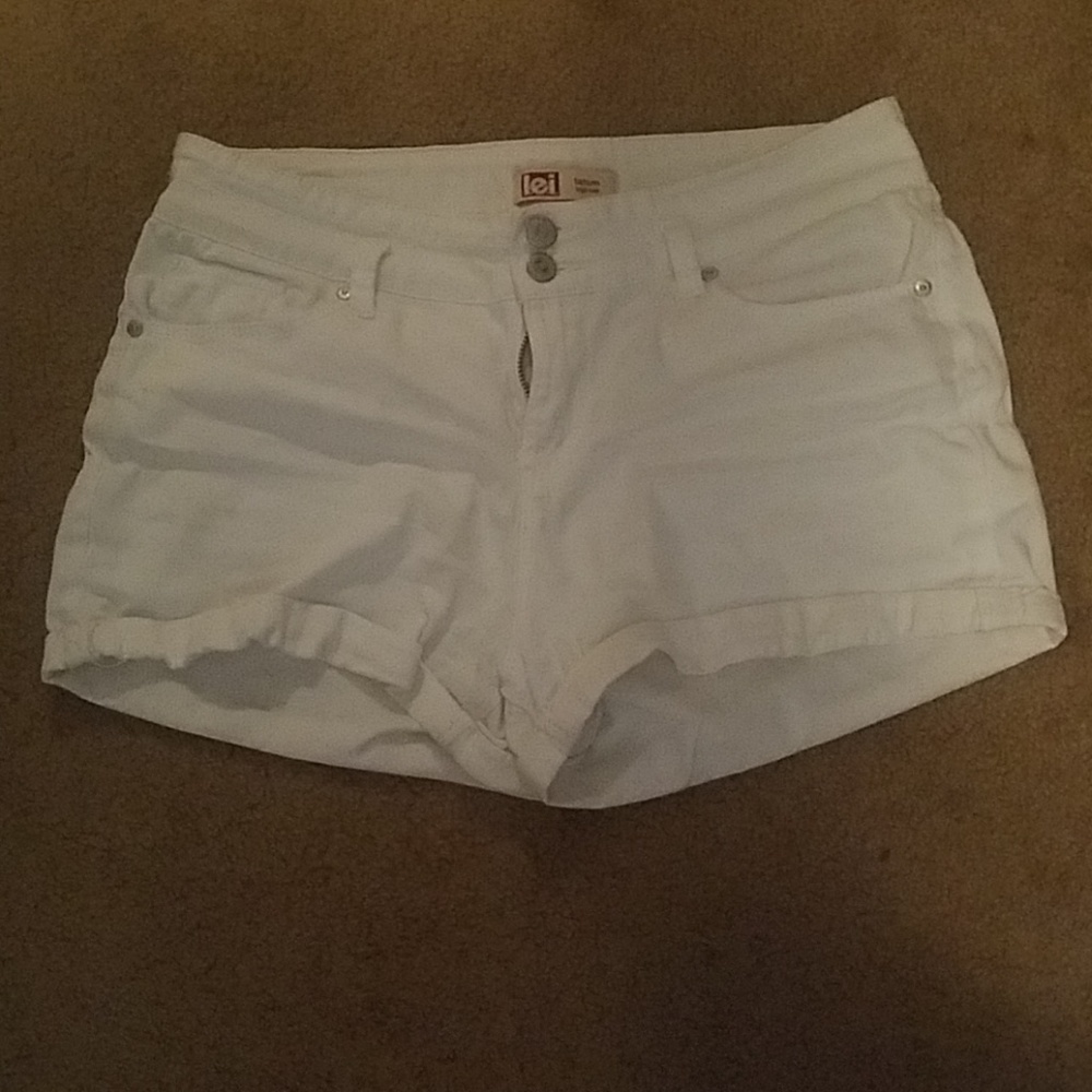 White shorts